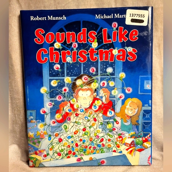 Robert Munsch / Sounds Like Christmas Hard Cover Book with Dust Jacket - Picture 1 of 1